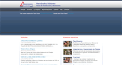 Desktop Screenshot of hmindustrial.cl